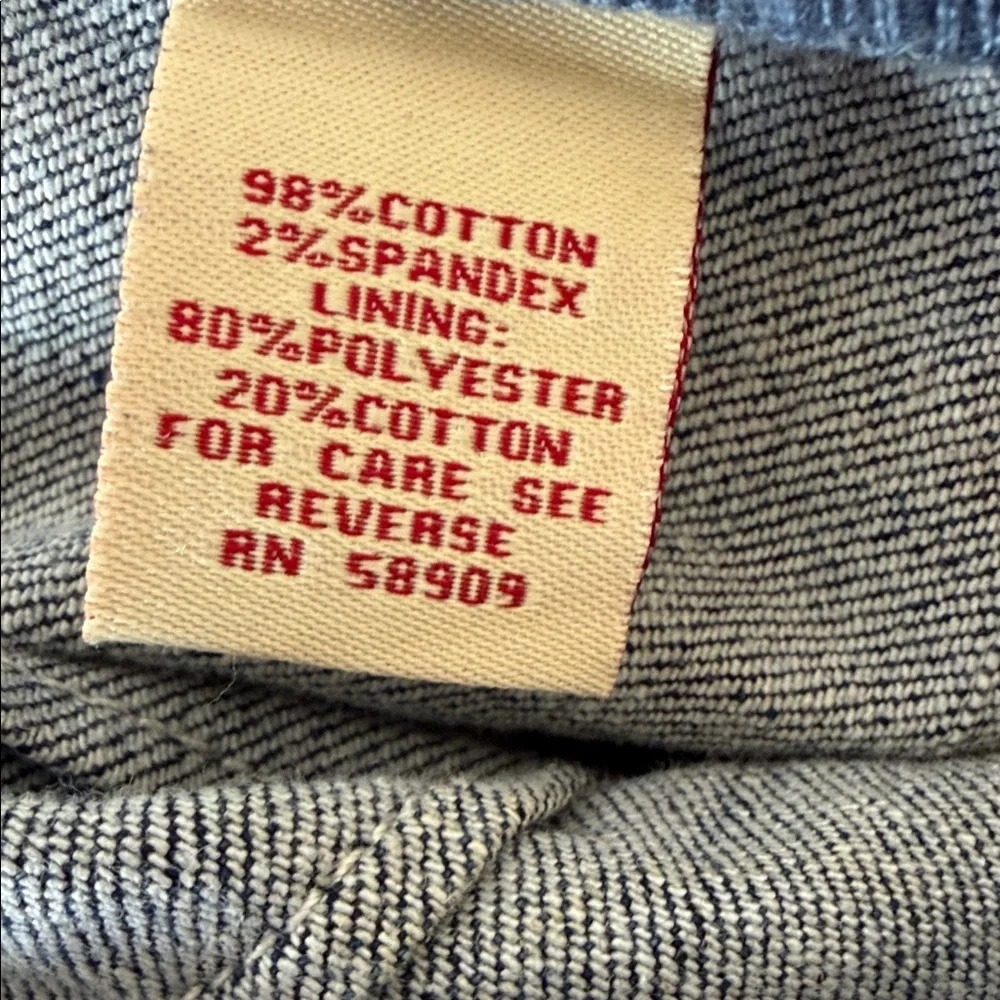 Reba Westward Canyon Denim Sleeveless Jumpsuit - Picture 6 of 7